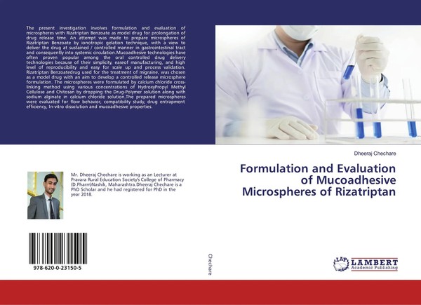 Dheeraj Chechare | Formulation And Evaluation Of Mucoadhesive Microspheres Of...-image