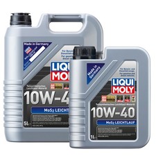 LIQUI MOLY 10W40 6L MOS2 LEICHTLAUF Motoröl für ALFA ROMEO ARO BEDFORD BMW