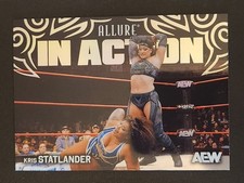 #93 KRIS STATLANDER 2026 Upper Deck AEW Allure IN ACTION BASE