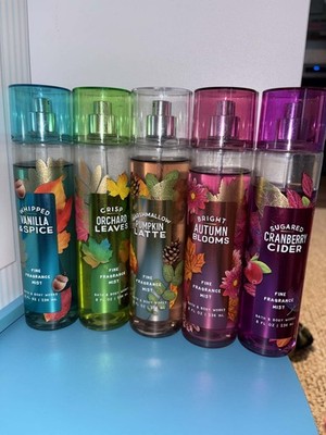 Bath & Body Works Fragrance Lot Fall Autumn Retired Orchard Leaves & More 80% 