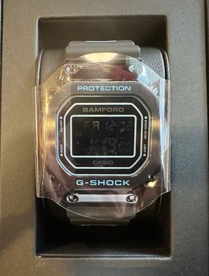 Casio G-SHOCK x BAMFORD GM-5600BWD-1JR Limited Model Black Blue