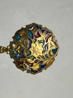 antique spoon, cloisonne, antique, gold/glass — photo 3