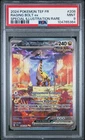 CARTE POKÉMON : IRE-FOUDRE EX - 208/162 - FORCES TEMPORELLES - PSA 9