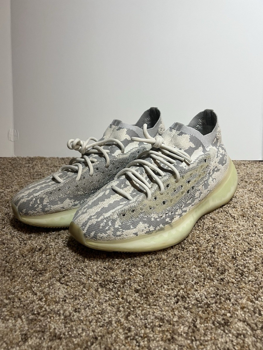 Adidas Yeezy Boost 380 'Alien' Gray White Sneakers FV3260 Size 11