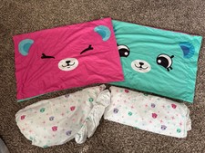 Shopkins Happy Places Full Sheet Set Super Soft- Excellent USED Condition