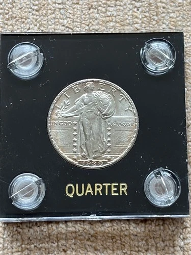 1929 Standing Liberty Quarter -- AU -- Stunning Coin -- Take a Look!!
