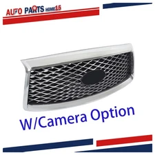 Grille For INFINITI QX80 2018-2020 2021 Front Bumper Grill With Camera Option