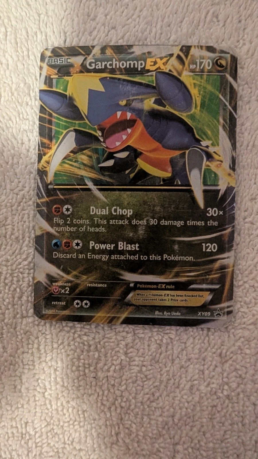 Pokemon Garchomp EX XY09
