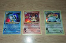 Pokemon Replica 1st Edition Charizard Blastoise Venusaur Holo Base Set 1999