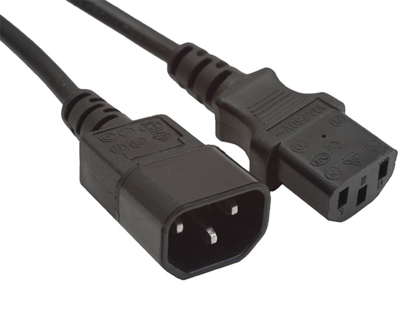 IEC 320 CA-C13E-11CC-0050-BK Power Cord Extension
