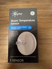 GE CYNC Smart Room Temperature Sensor for CYNC Thermostat NEW #2999