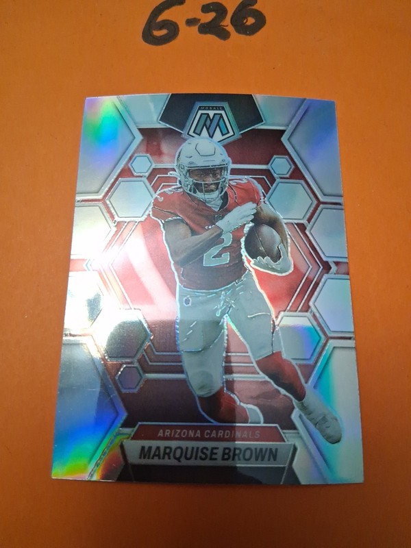2023 Panini Mosaic - Marquise Brown #3 Silver Prizm