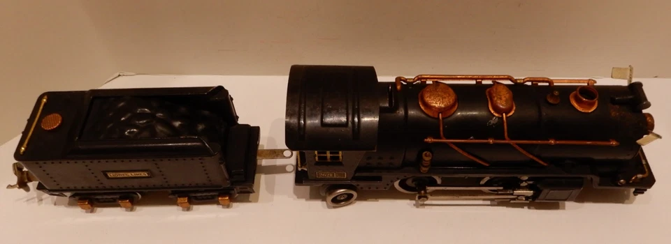 LIONEL Prewar #262E Loco w/262T Tender and 3 car set #600, #601, #602 TESTED - Image 4 of 4