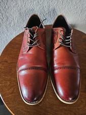 Stacy Adams Men's Dickinson Cap-Toe Lace-up Oxford 25066-221,Brown, Size 12M