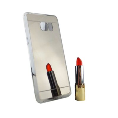Handyhülle für Samsung Galaxy Note 7 Schutzcase Backcover Bumper Etuis Silber