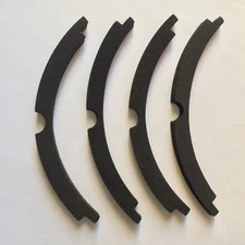 1 set of 6.5" 6.5 inch woofer bass loudspeaker speaker foam gaskets Black-4 pcs