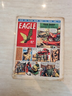 Eagle Comic Vol 10 No 4 A New Freight Locomotive - 24th January 1959