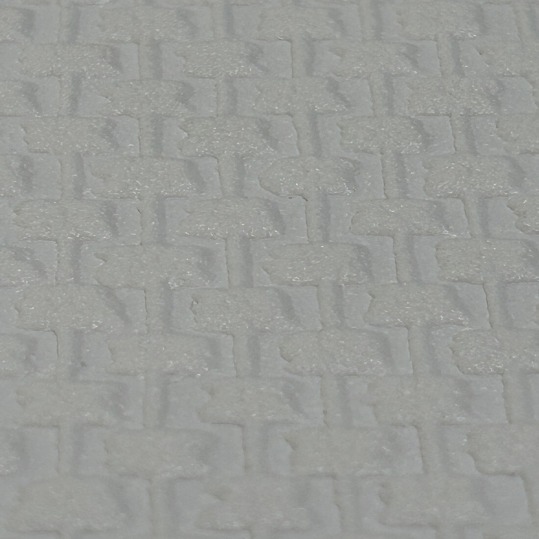 White Expanded Blown Vinyl Weave Effect Wallpaper Textured Paintable