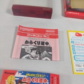 Japanese Famicom Mini Ganbare Goemon Game Boy Advance GBA CIB Japan US Seller