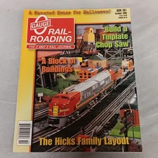 O Gauge Railroading Magazine October 1998 Run 161