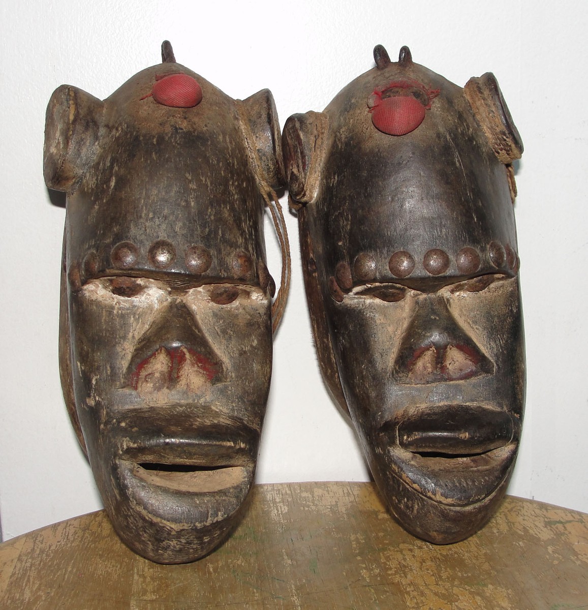 Old Ancient African Tribal Dan Monkey Passport Mask Africa