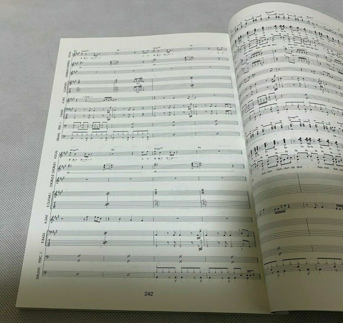 Tatsuro Yamashita 40th Anniversary Score Book Vol.1 + 2 SET Japan