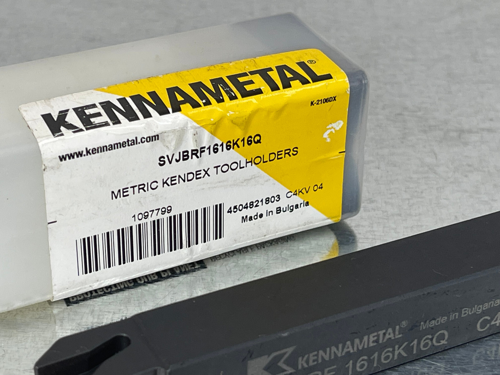 Kennametal SVJBRF1616K16Q Indexable Tool Holder 16mm Kendex 1097799