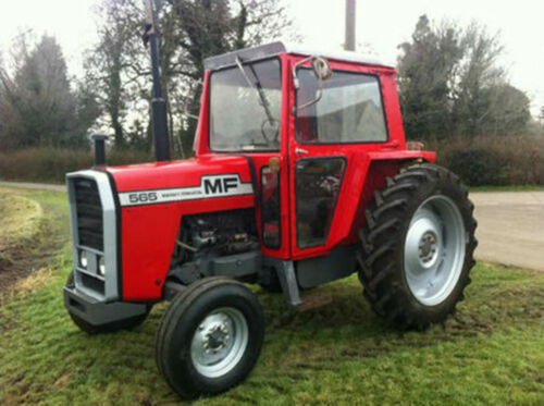 Massey Ferguson 550 565 575 590 Tractor Workshop Manuals - 500 Series - Picture 1 of 11