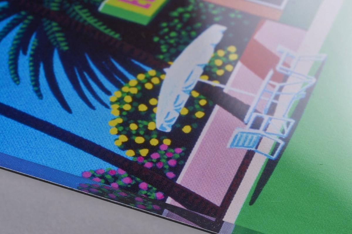 Hiroshi Nagai Art Print City Vibes Coastal Tide 350×350mm Acrylic