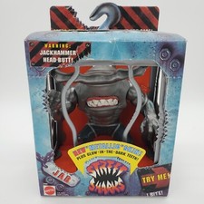 Vintage Mattel Street Sharks Sealed Metallic Jab Series 2 Factory New Nice!!