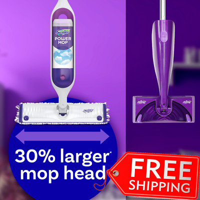 Swiffer Power Mop, Floor Cleaner, Tile, Vinyl, Laminate, Wood, Floor Cleaner, Cl
