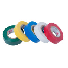 1/2 in. x 20 ft. Colored Vinyl Electrical Tape 5-Pack