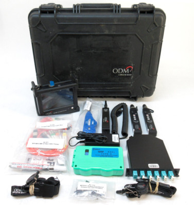 ODM TTK580 SM Fiber Inspection & Test Kit VIS300C, VIS400-HDP DLS355, DLS350