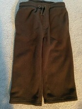 EUC 18-24 Janie and Jack Boy "Polar Wonderland" Brown Pull On Fleece Pants