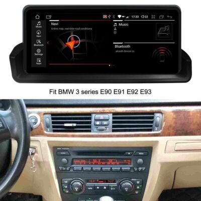 Für BMW E90 E91 E92 2005-2012 Autoradio CarPlay Android auto GPS Navi WIFI Linux