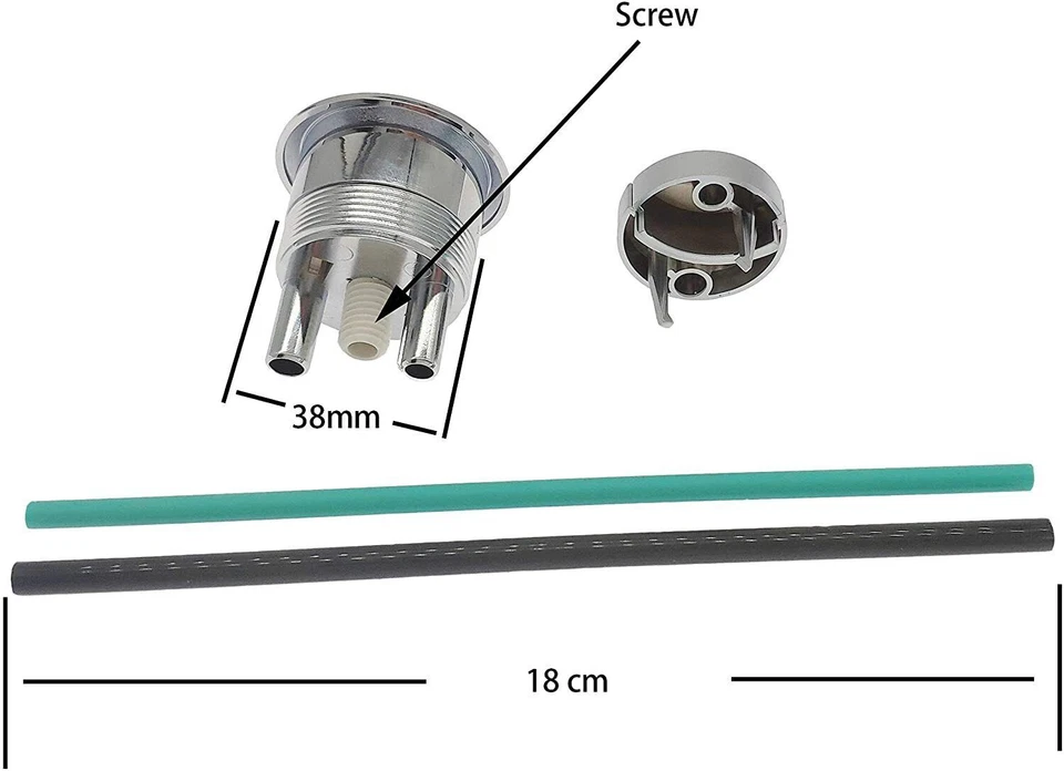 Ideal Standard Geberit toilet dual flush valve replacement cistern outlet valve - Image 4 of 4