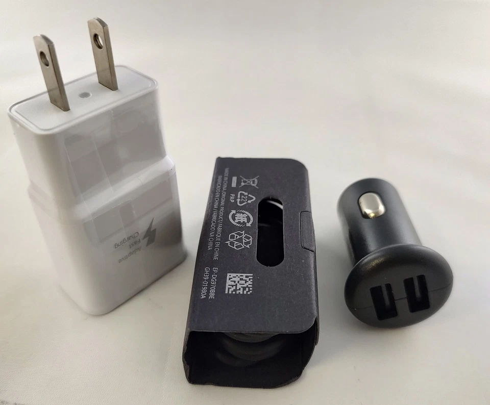 Fast Charger Wall Plug and USB Cable 15W for Samsung Galaxy Android Smartphones - Image 3 of 4