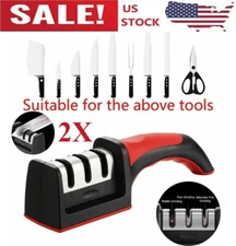 2PACK Home Kitchen Quick Multi functional Sharpening Tool Sharpening Tool US