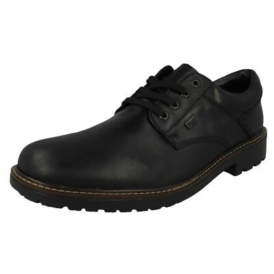 Mens Rieker - Tex F4611 Leather Smart Casual Lace Up Shoes