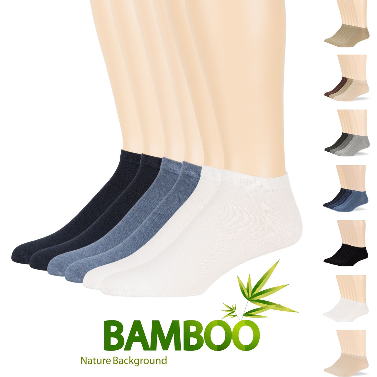 Box Daily Office Da 6 Calze Lunghe - 3x Tinta Unita & 3x Coste – Nobile Italy - Foto 3