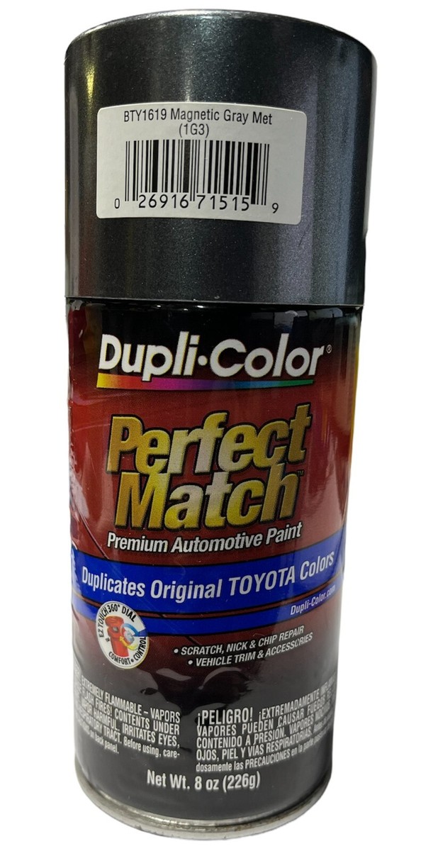 DupliColor BTY1619 Magnetic Gray Metallic Toyota Aerosol Spray