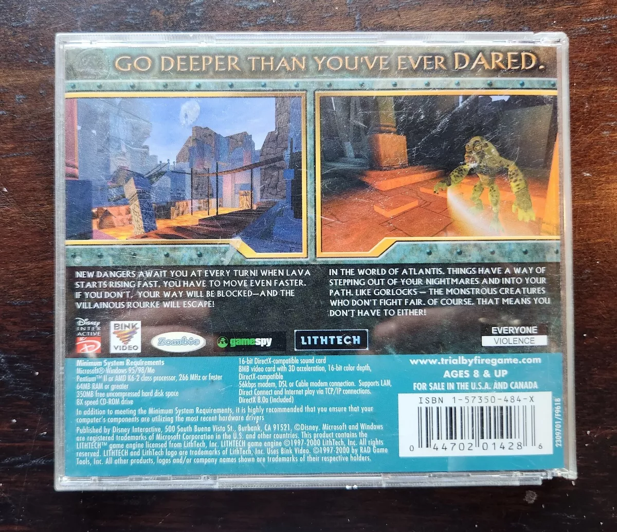 Atlantis The Empire Lost Set PC Spanish Cd-Rom Disney Interactive