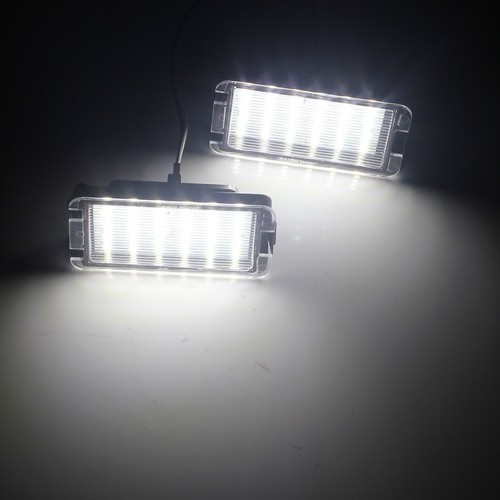 2x LED License Number Plate Light For Seat Altea Arosa Cordoba Ibiza Leon Toledo - Picture 7 of 12