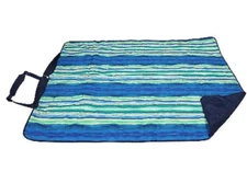 NWT_ Old Bahama Bay_Outdoor_Picnic_Beach Blanket_Foldable_Pool Tote_ Reversible