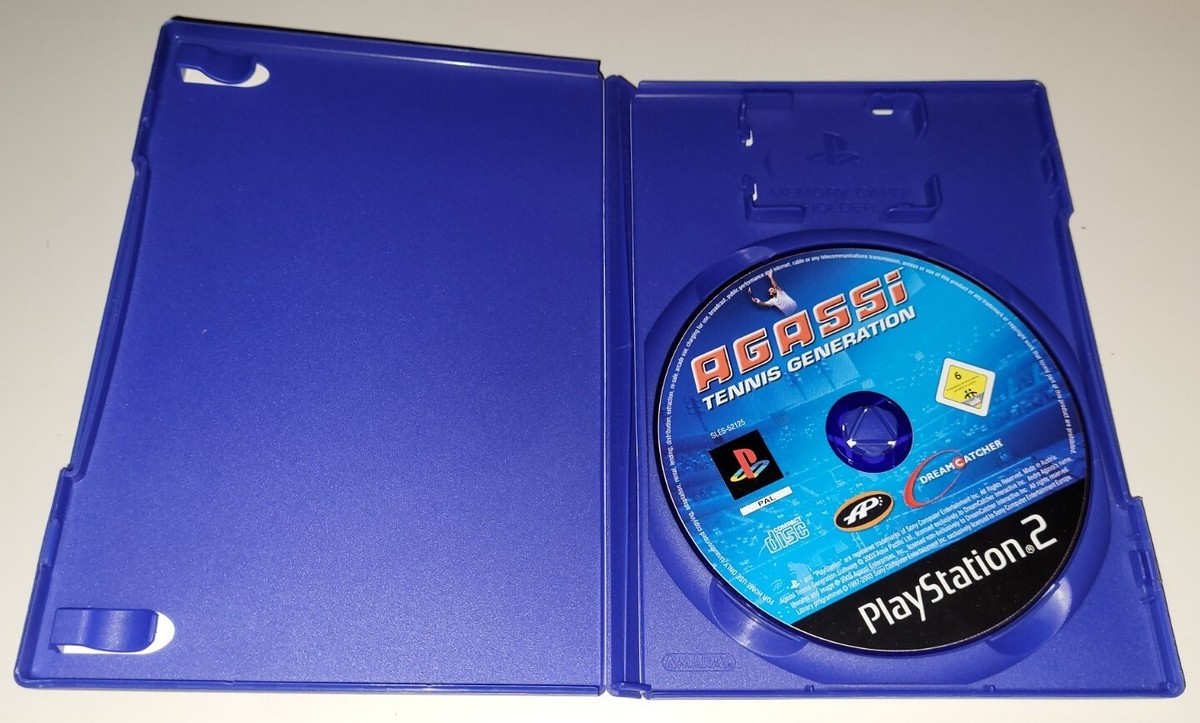 Jeu PS2 Agassi tennis génération - Jeux vidéo