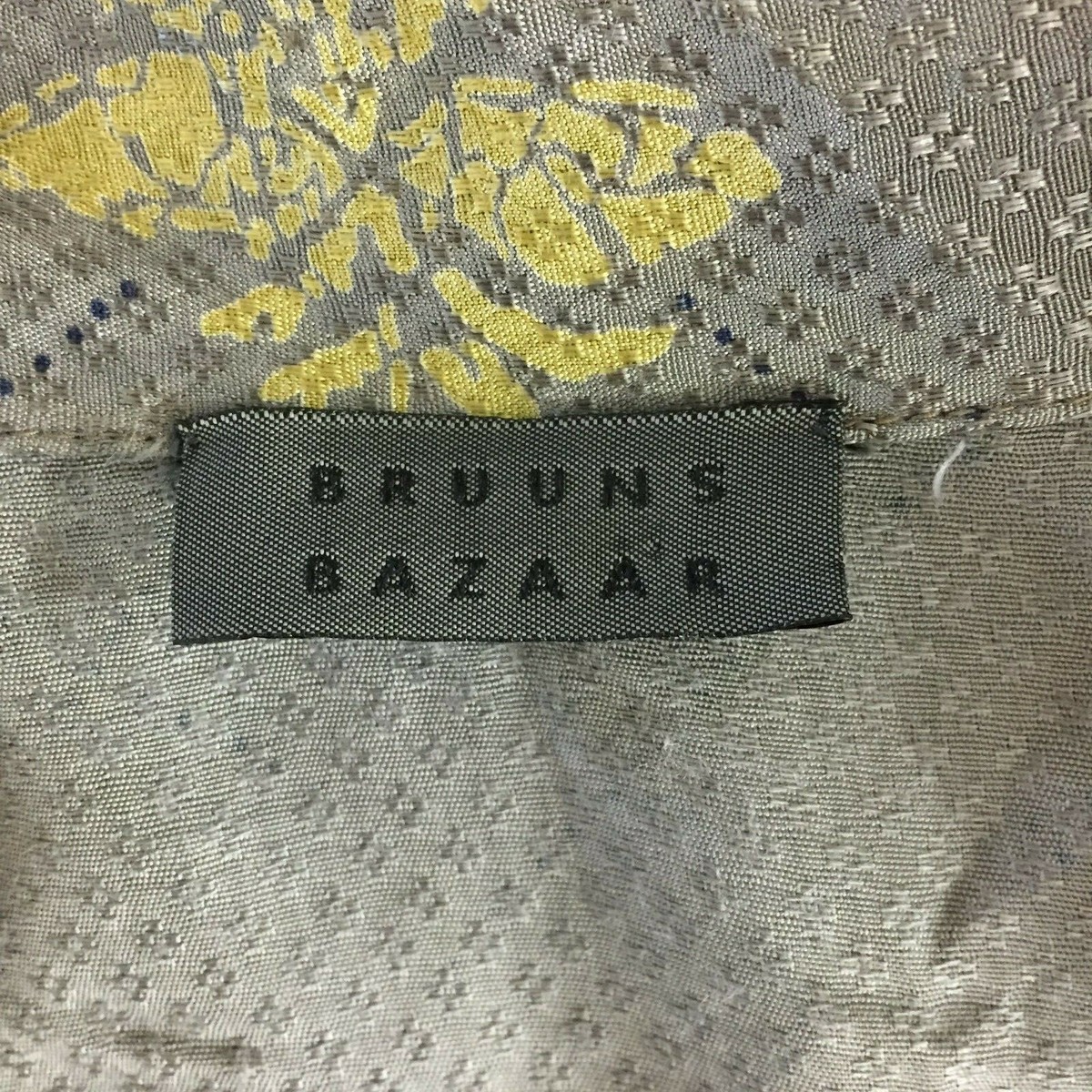 BRUUNS BAZAAR Textured Long Sleeve Button Shirt Dress Womens sz Small/Medium View 2