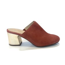 NATURALIZER Women Suede Leather Mule Slide Shoe size 7.5M New