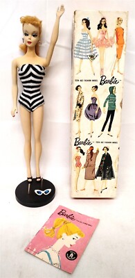Barbie Dolls Popular Toys In 1959 The Original Barbie Doll #1 By