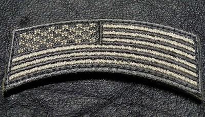 Army Rocker Tab USA Flag Rocker Tab Tactical Hook Fastener Army Patch 2.75 x 1.0 inch ...
