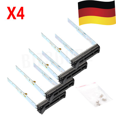4Pcs 3.5'' LFF SAS SATA Festplatten Rahmen für Lenovo IBM Thinksystem SR530 SR630